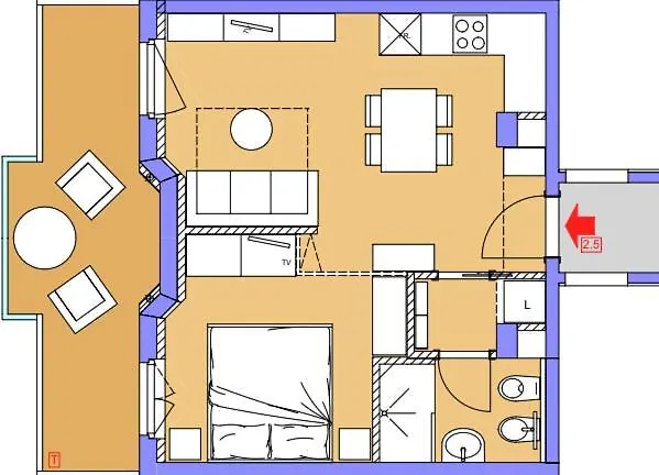 Life Direkt Am شقة *